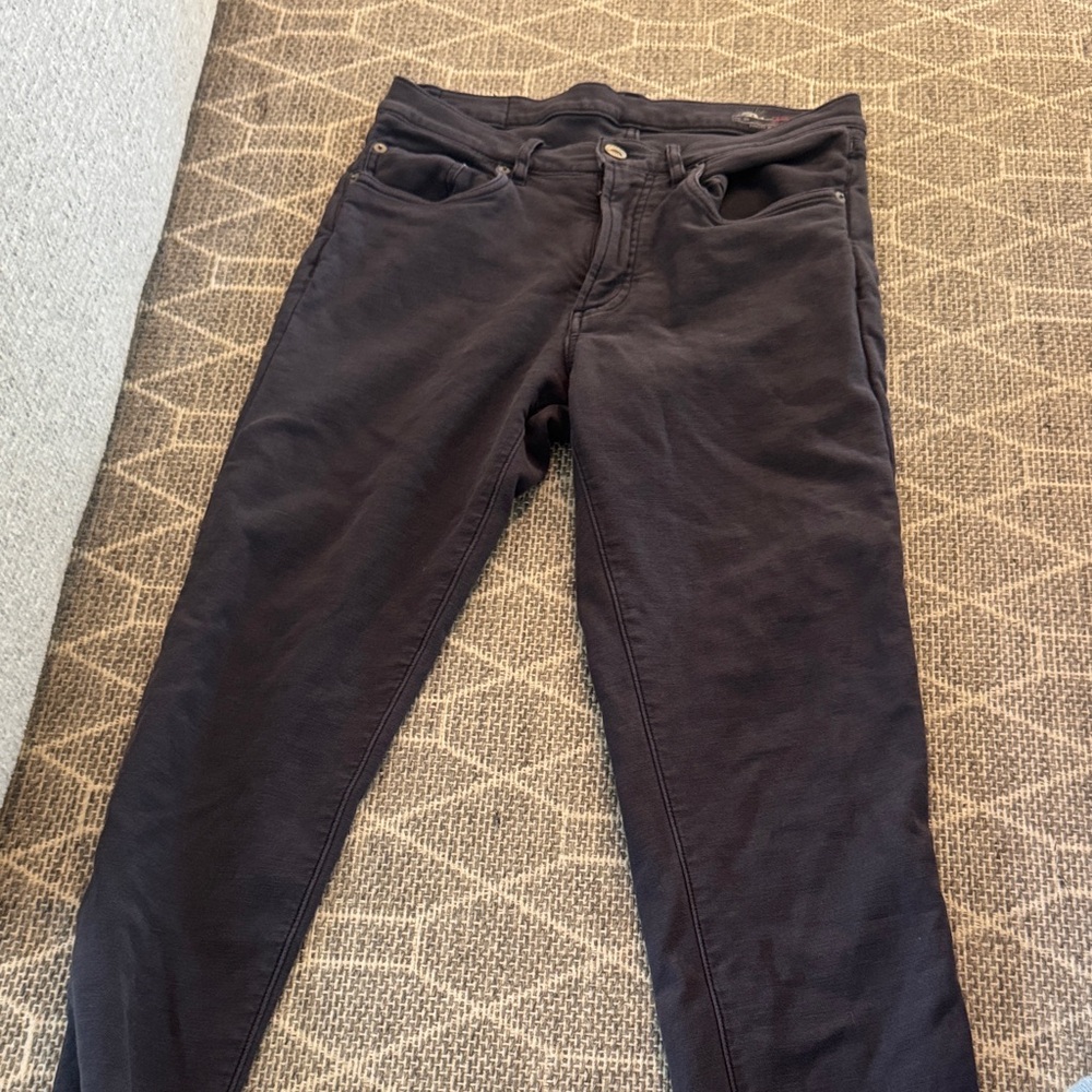 Faherty Women's Deep Black Skinny Jeans